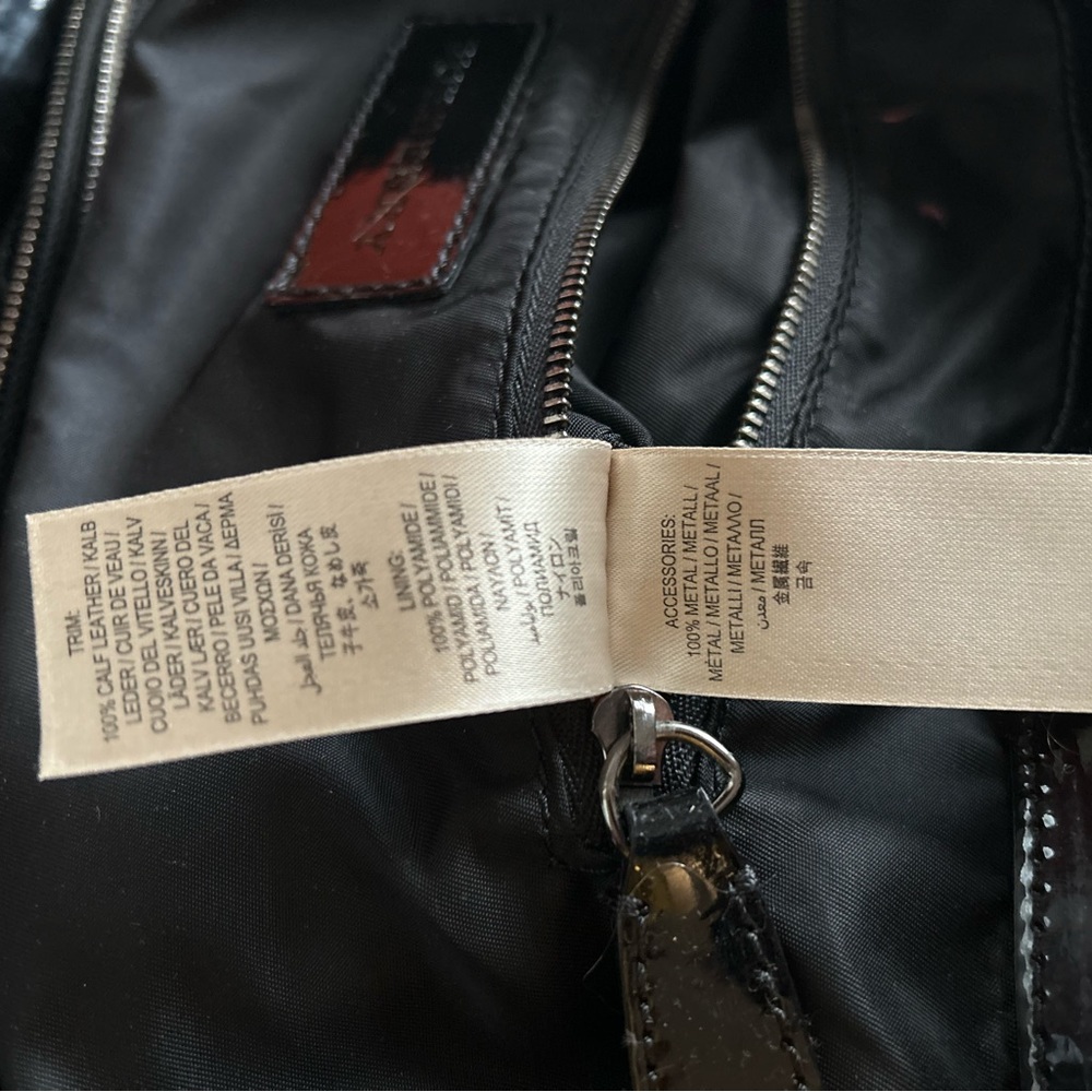 Burberry black checkered satchel - Picture 11 of 16
